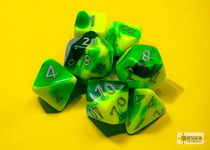 Chessex 7 Piece Polyhedral Dice Set