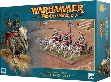 Warhammer Old World - TOMB KINGS OF KHEMRI SKELETON CHARIOTS