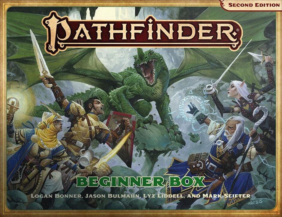 Pathfinder 2nd edition: Beginnner Box - Logan Bonner, Jason Bulmahn, Lyz Liddell and Mark Siefter