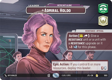 Admiral Holdo - We're Not Alone (Showcase) (1003) [Jump to Lightspeed]