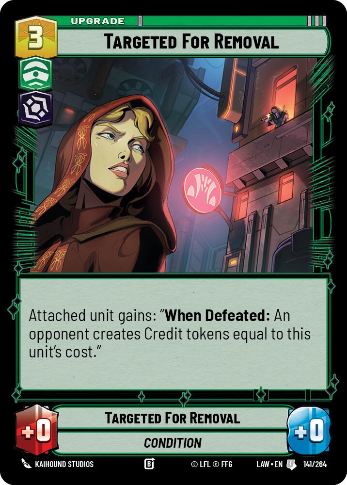 Targeted for Removal (141/264) (141/264) [A Lawless Time]