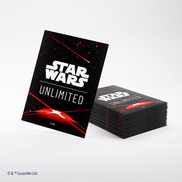 Star Wars: Unlimited - Art Sleeves (Card Back Red)