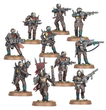Traitor Guardsmen Squad - Chaos Space Marines Warhammer 40k 10 miniatures