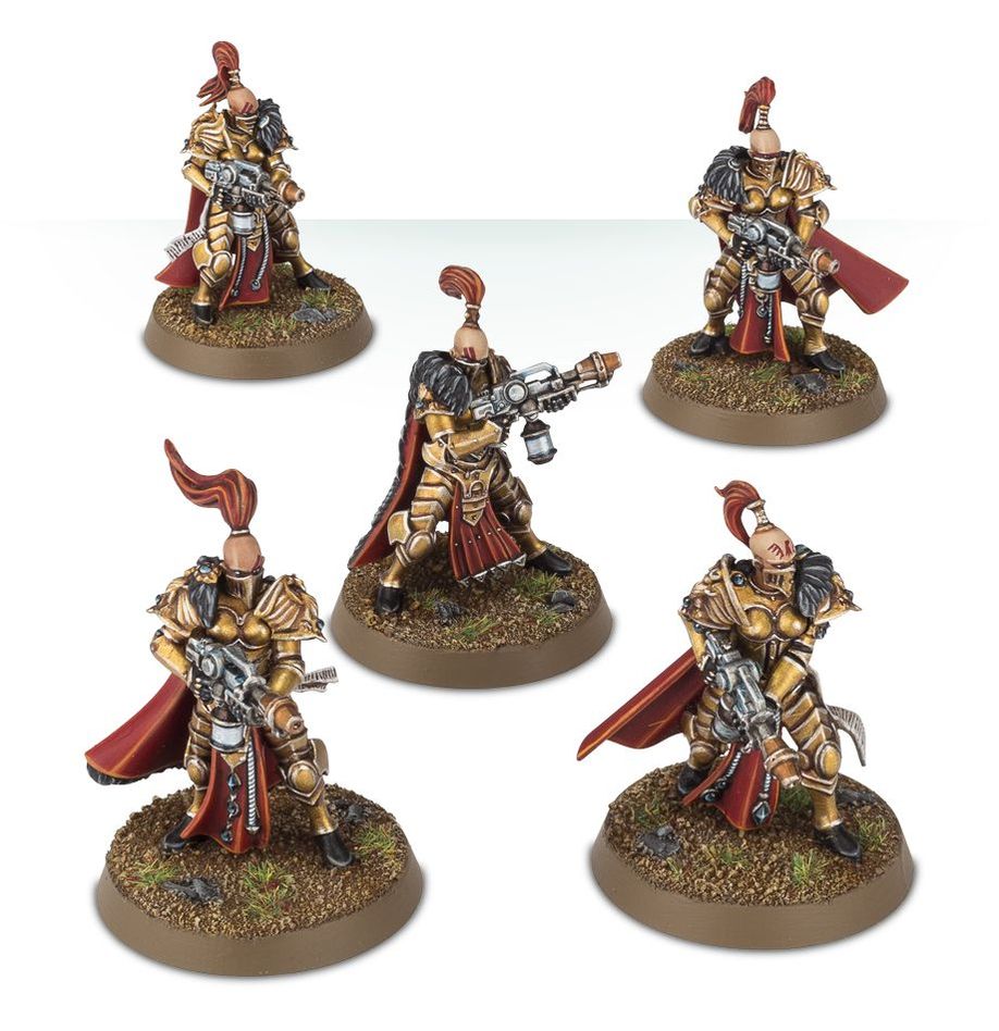 Warhammer 40000 - Adeptus Custodes - Sisters of Silence