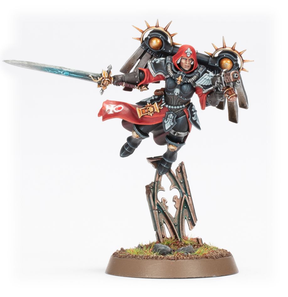 Warhammer 40000 - Adepta Sororitas - Canoness with Jump Pack