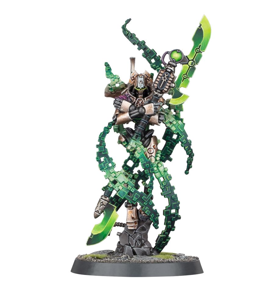 Warhammer 40000 - Necrons: Overlord with Translocation Shroud