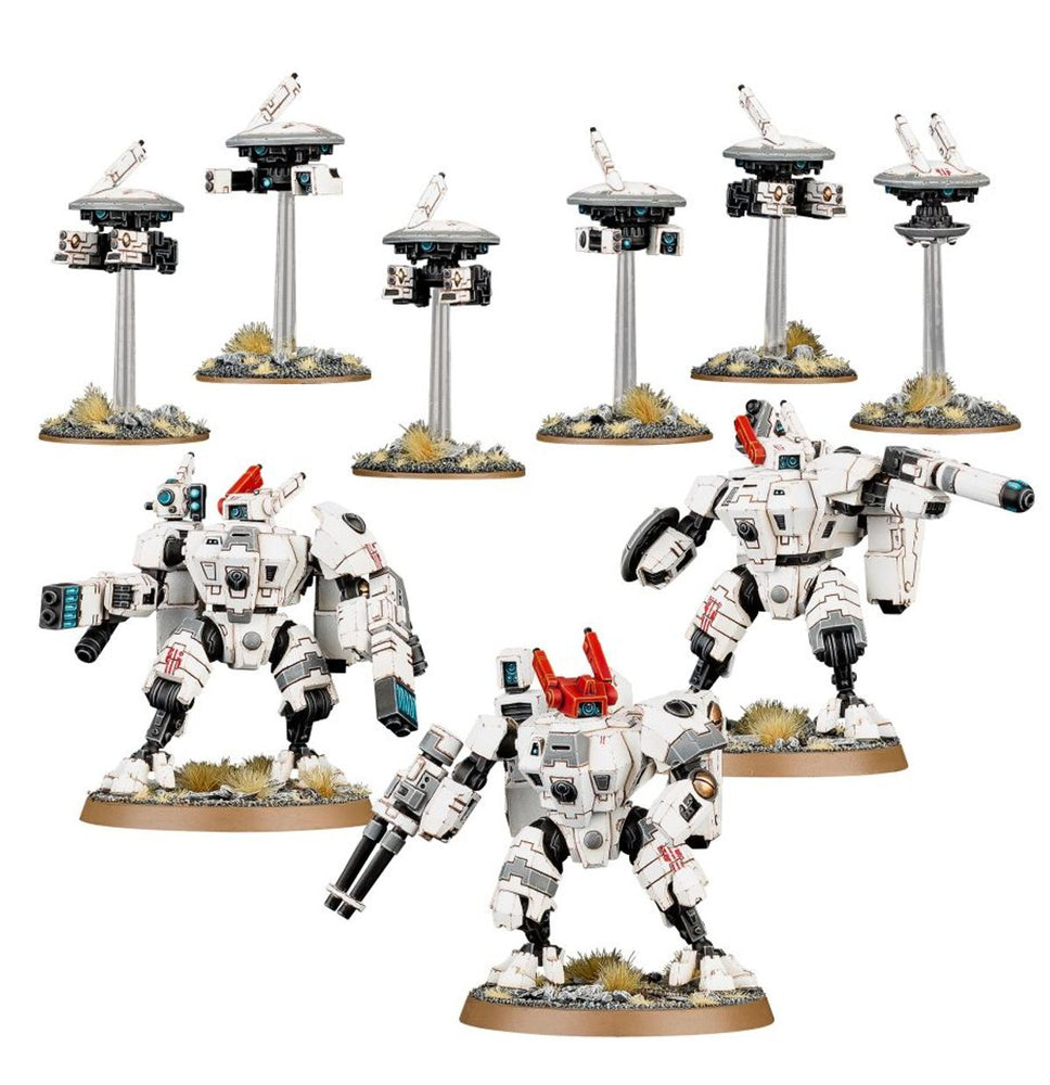 Warhammer 40K - Tau Empire - Crisis Battle Suits