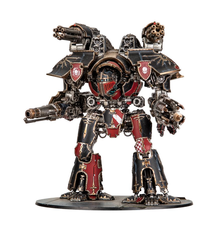 Legions Imperialis: Warlord Titan with Quake Cannon and Conversion Beam Extirpator