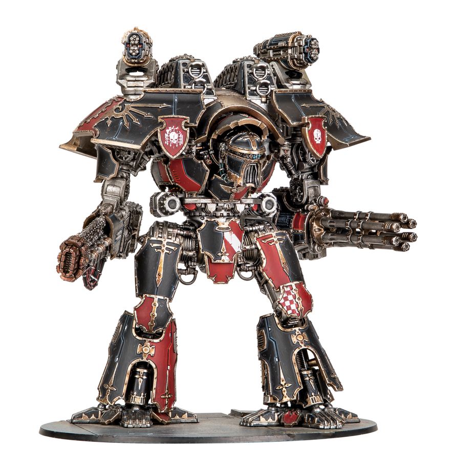 Legions Imperialis: Warlord Titan with Volkite Destructor and Macro-Gatling Blaster