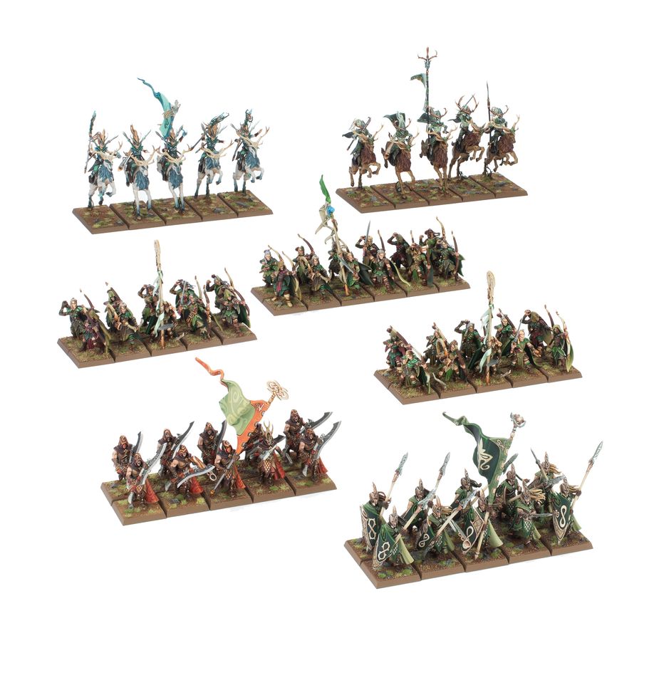 Warhammer Old World - Wood Elf Realms - Battalion