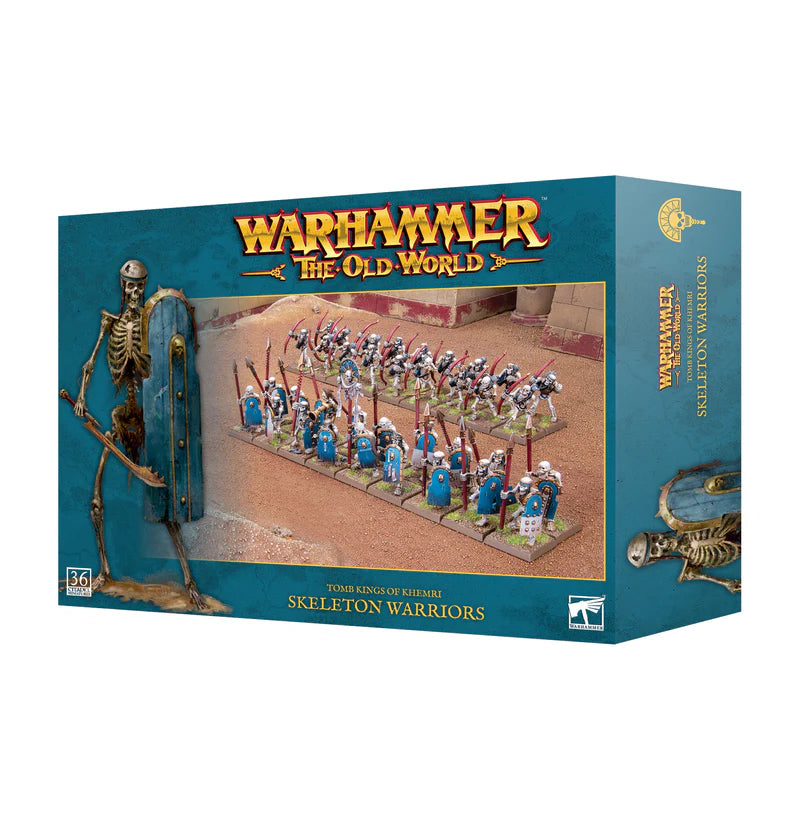 Warhammer Old World - TOMB KINGS OF KHEMRI SKELETON WARRIORS