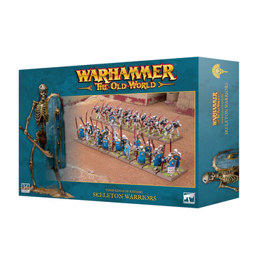 Warhammer Old World - TOMB KINGS OF KHEMRI SKELETON WARRIORS