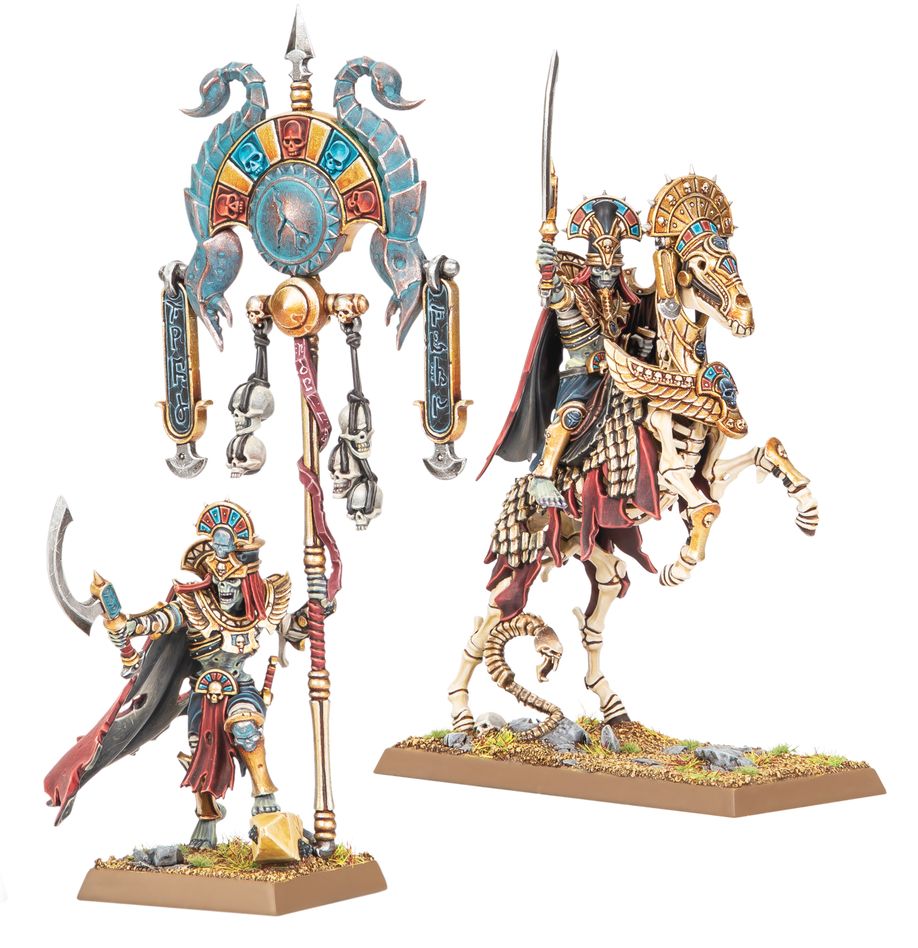 Warhammer Old World - Tomb Kings of Khemri - Royal Heralds