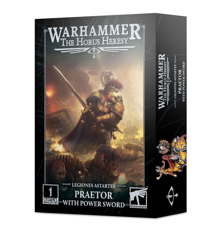 Horus Heresy: Legion Astartes Praetor w/ Power Sword