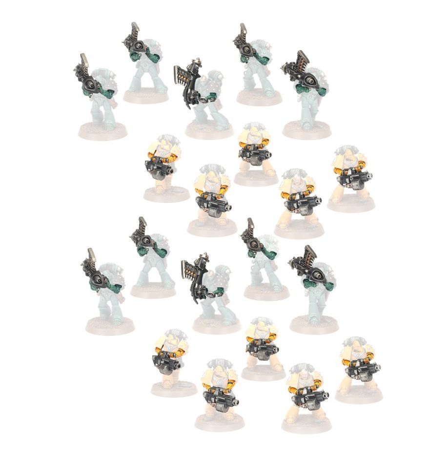 Horus Heresy - Legion Astartes - Heavy Weapons Upgrade Set - Missile Launchers and Heavy Bolters