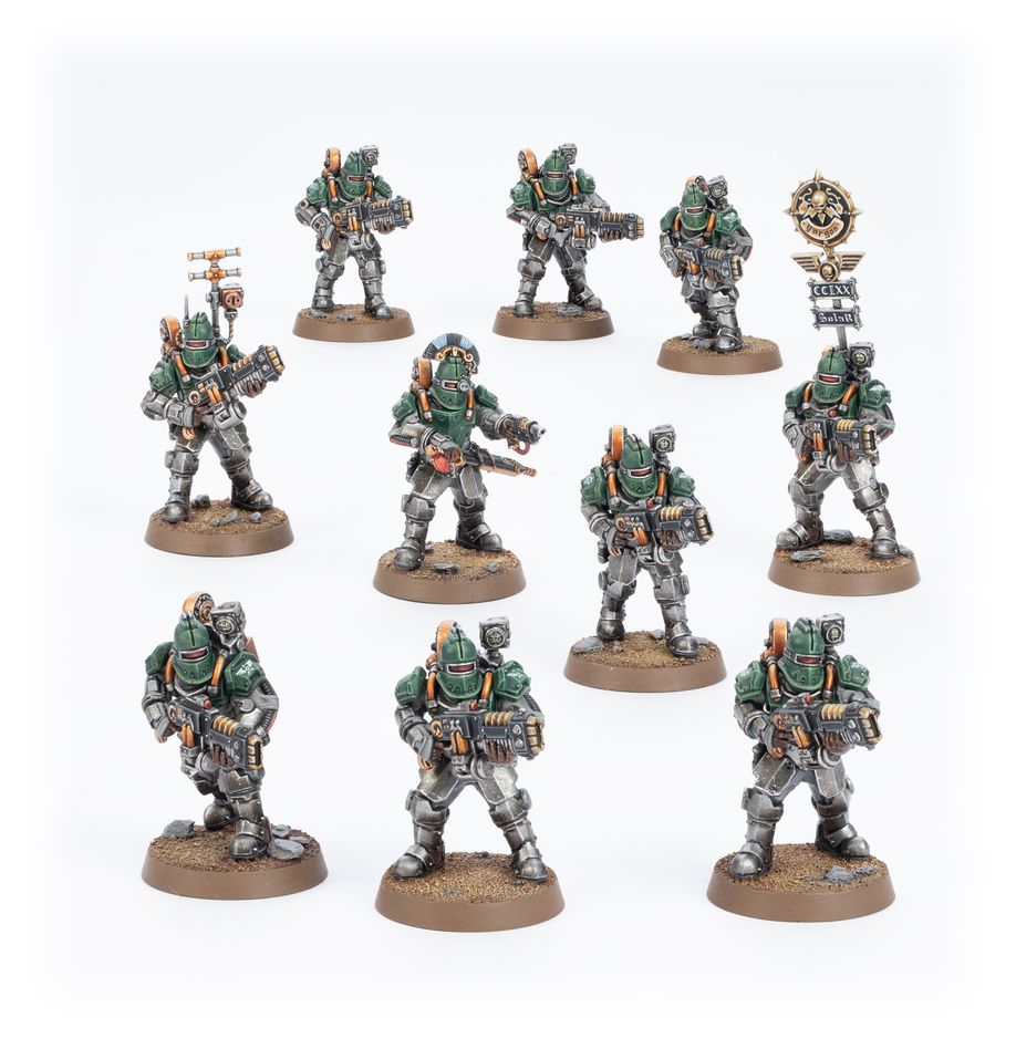 Warhammer Horus Heresy - Solar Auxilia Veletaris Storm Section