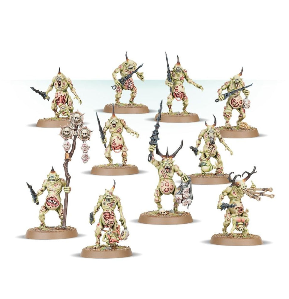 Age of Sigmar - Maggotkin of Nurgle - Plaguebearers