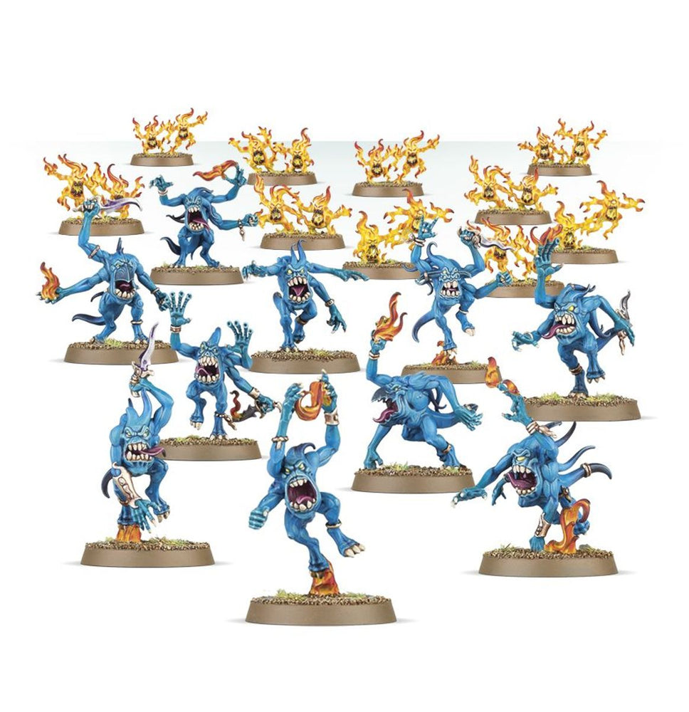 Blue Horrors and Brimstone Horrors