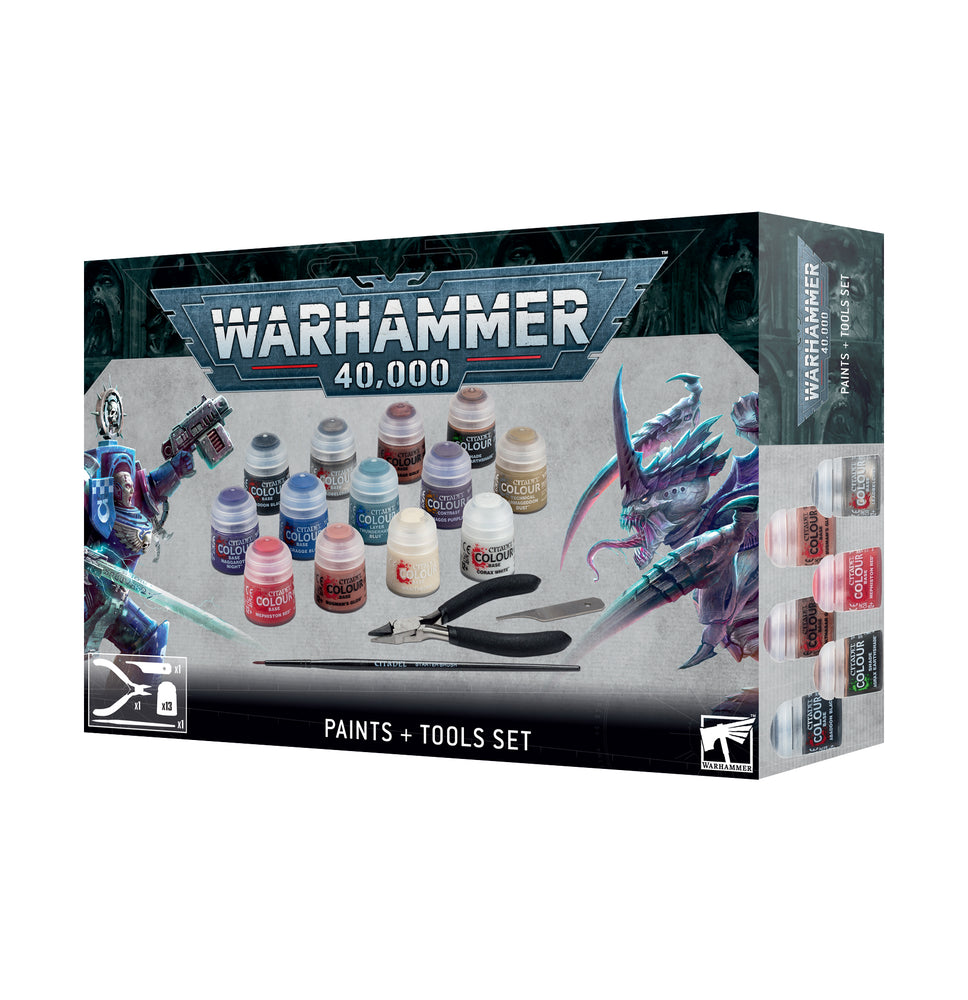 40 K Paints + Tools Can/Pol/Fin/Swe/De