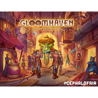 Gloomhaven - Buttons  & Bugs