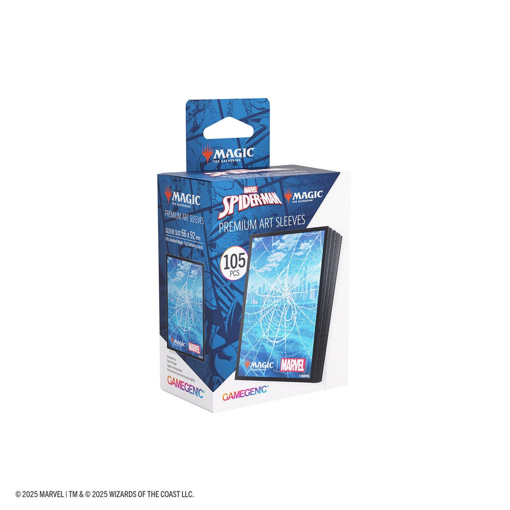 Gamegenic Sleeves: Magic: The Gathering - Marvel's Spider-Man: Art Sleeves: Spider-Man Island (105)