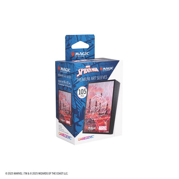 Gamegenic Sleeves: Magic: The Gathering - Marvel's Spider-Man: Art Sleeves: Spider-Man Mountain (105)