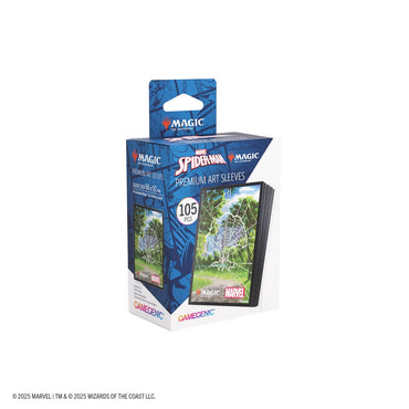 Gamegenic Sleeves: Magic: The Gathering - Marvel's Spider-Man: Art Sleeves: Spider-Man Forest (105)
