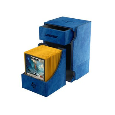 Deck Box: Watchtower Convertible Blue (100ct)