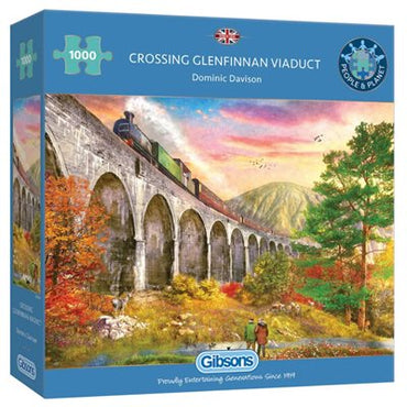 Puzzle - 1000 pcs - Crossing Glenfinnan Viaduct