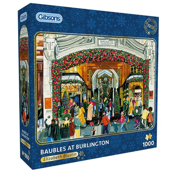 Puzzle - 1000 pcs - Baubles at Burlington (EN)