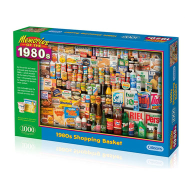 Puzzle - 1000 pcs - 1980s Shopping Basket (EN)