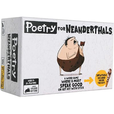 Poetry for Neanderthals