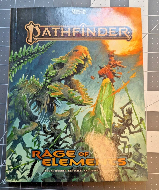 Pathfinder 2nd edition: Rage of elements - Logan Bonner, Sen H.H.S and Jessica Redekop