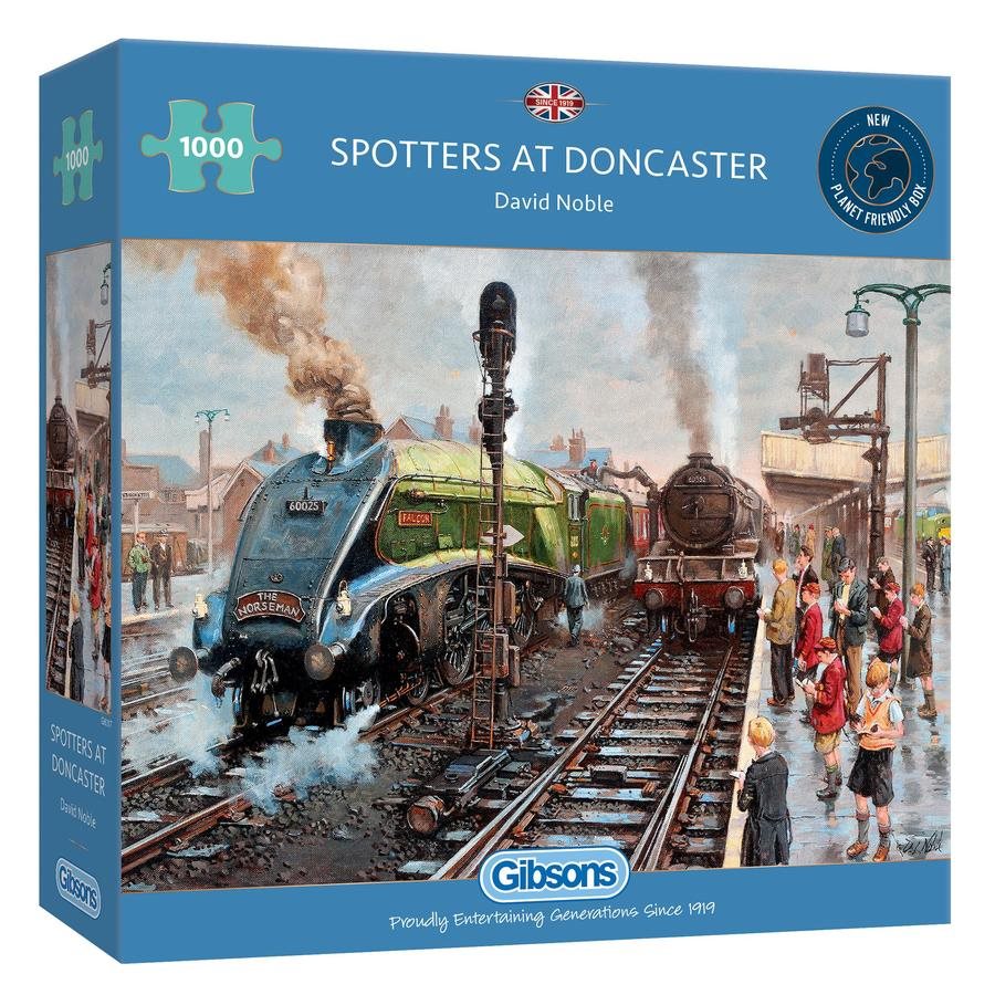 Puzzle - 1000 pcs - Spotters at Doncaster