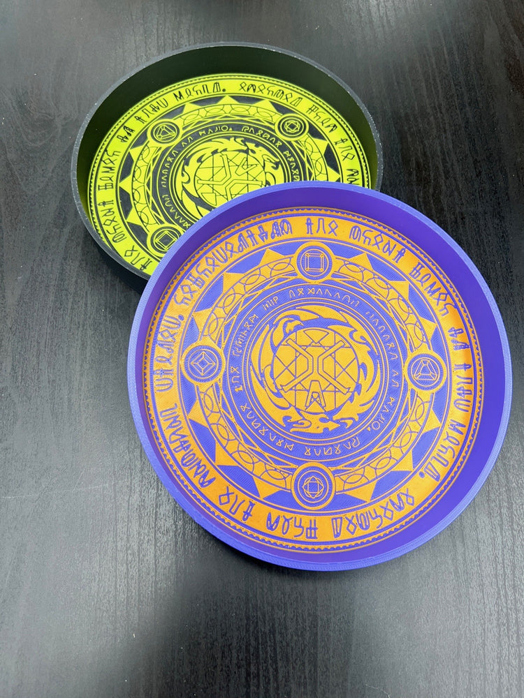 Circular Dice Tray - 3D Printed