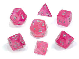 Chessex 7 Piece Polyhedral Dice Set