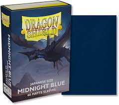 Sleeves: Dragon Shield Matte Japanese: Midnight Blue (60)