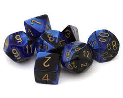 Chessex 7 Piece Polyhedral Dice Set