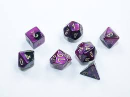Chessex 7 Piece Polyhedral Dice Set