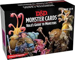 Dungeons & Dragons: Monster Cards: Volo's Guide To Monsters