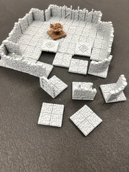 Dungeon - Modular Game Mat pieces
