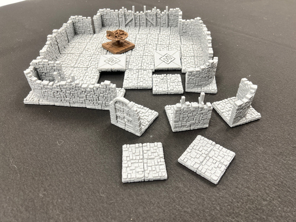 Dungeon - Modular Game Mat pieces