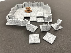 Dungeon - Modular Game Mat pieces