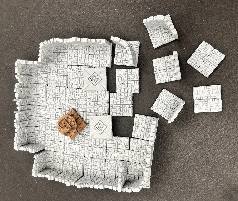 Dungeon - Modular Game Mat pieces