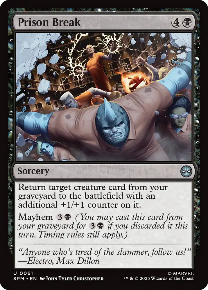 Prison Break [Marvel's Spider-Man]