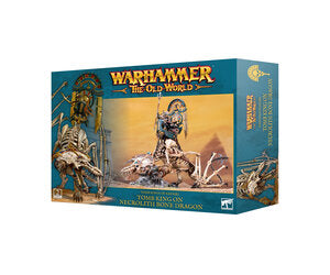 Warhammer Old World - TOMB KINGS OF KHEMRI TOMB KING ON NECROLITH BONE DRAGON