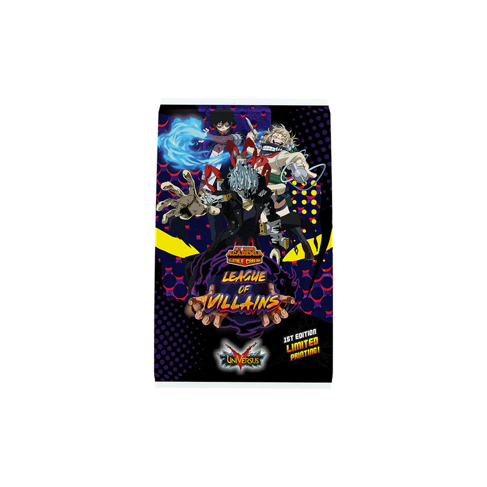 My Hero Academia CCG: League of Villians Boosters