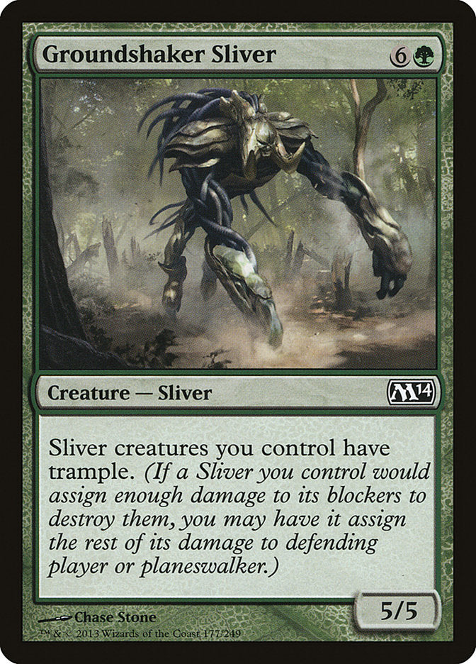 MTG - M14 - Groundshaker Sliver