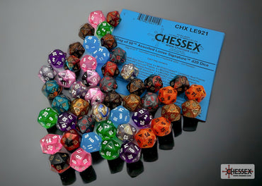 POLYHEDRAL ASSORTED D20 3RD EDITION