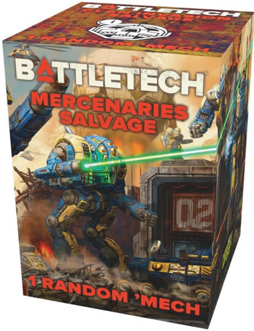 BATTLETECH SALVAGE BOX MERCENARIES